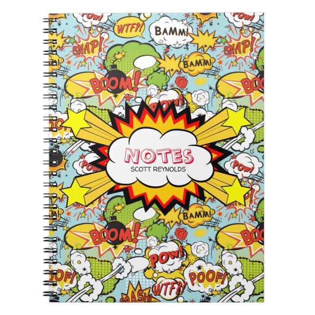 Espiral Caderno dos provérbios da banda desenhada (Frente)