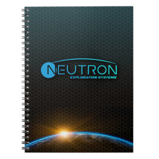 Espiral Caderno dos sistemas da exploração do nêutron