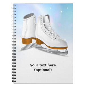 Espiral Caderno dos skates de gelo