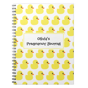 Espiral Caderno "Ducky" de borracha