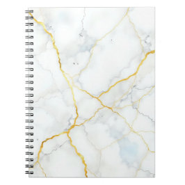 Espiral caderno efeito mármore