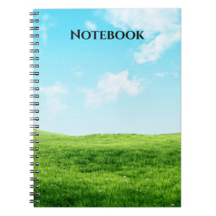 Espiral Caderno Elegante e Belo da Natureza