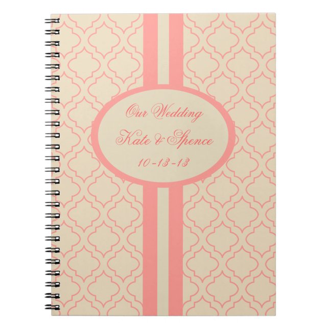 Espiral Caderno Elegante Personalizado (Frente)