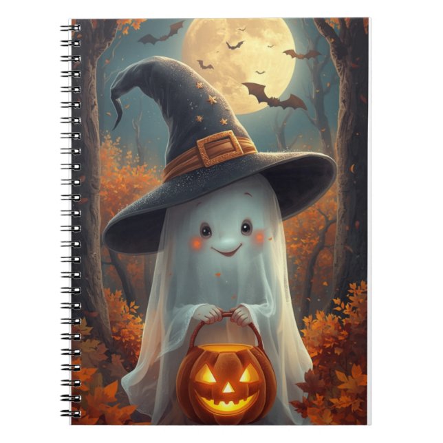 Espiral Caderno Escolar de Halloween – Volta às Aulas Assu (Frente)