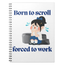 CADERNO ESCOLAR ENGRAÇADO PARA ESTUDANTES