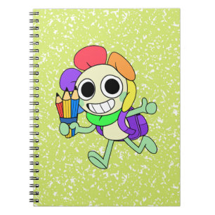 Espiral Caderno Escolar Mundo do Dandy 