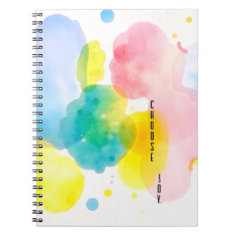 Espiral Caderno Escolha Alegria