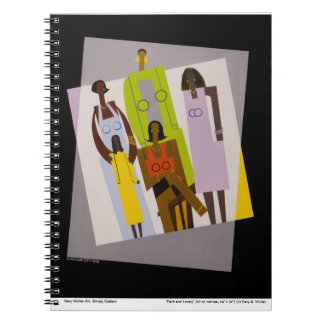 Espiral Caderno "escuro e bonito"