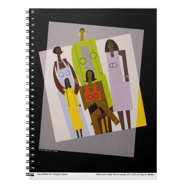 Espiral Caderno "escuro e bonito" (Frente)