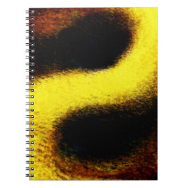 Espiral Caderno Espiral, Arte Digital Abstrata Poeira Dour