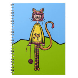 Espiral Caderno Espiral, Garota Gata Fofa
