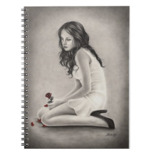 Espiral Caderno esquecido dos rosas