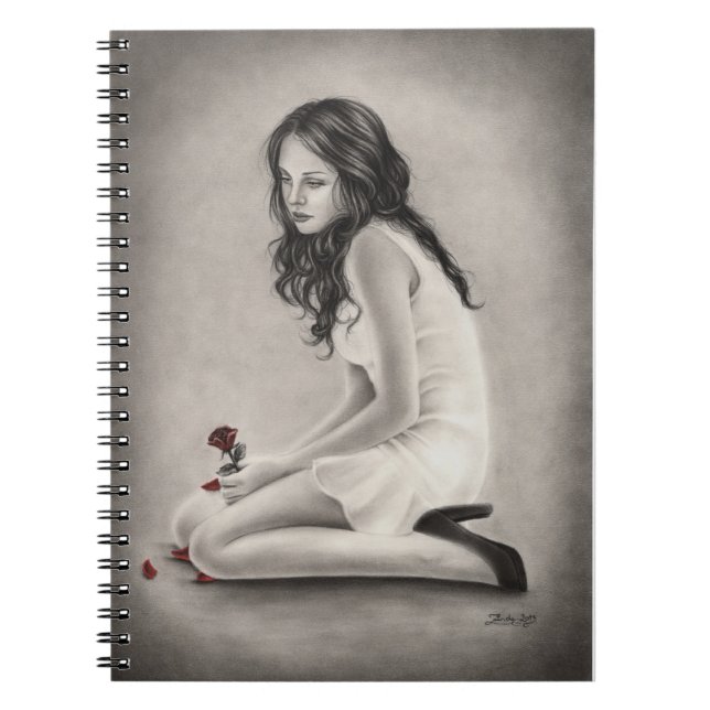 Espiral Caderno esquecido dos rosas (Frente)