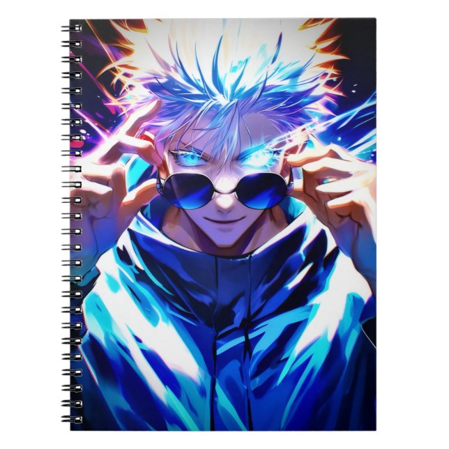 Espiral Caderno Estilo Anime (Frente)