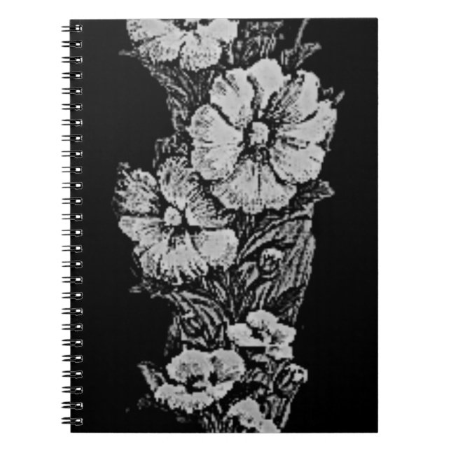 Espiral Caderno estilo arte e design (Frente)