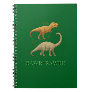 Espiral Caderno - Eu Amo Dinossauros