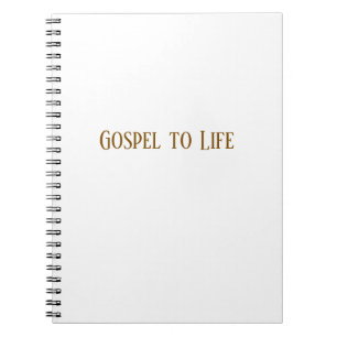 Espiral Caderno Evangelho da Vida