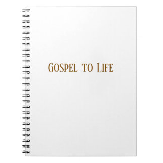 Espiral Caderno Evangelho da Vida
