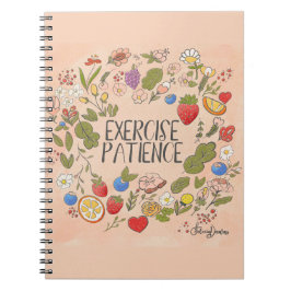 Espiral Caderno Exercise Patience 8,5 x 11