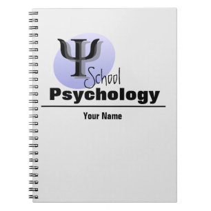 Espiral Caderno feito sob encomenda da psicologia da