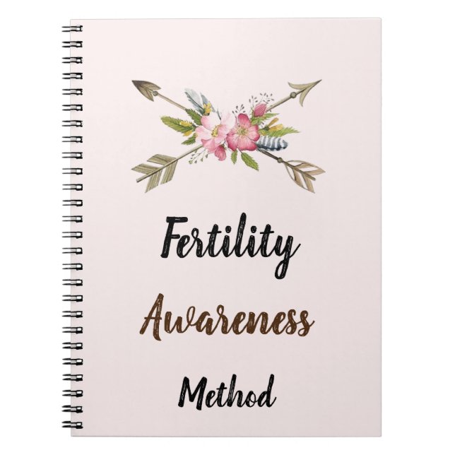 Espiral Caderno feminino do método da consciência da (Frente)