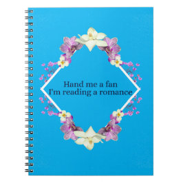 Espiral Caderno Floral Amante de Romance