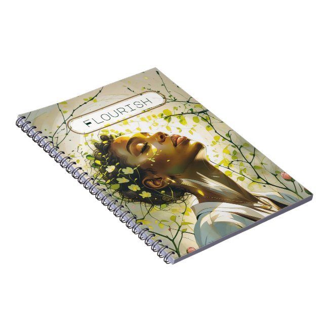 Espiral Caderno Florescer (Lado Direito)