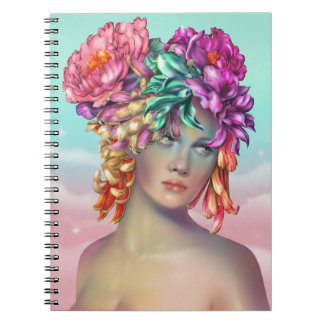 Espiral Caderno FlowerGirl