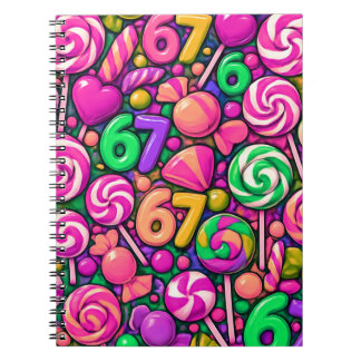 Espiral Caderno Fofo 67