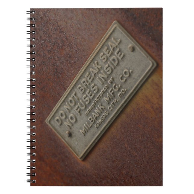 ESPIRAL CADERNO FRESCO DE RETRO-STEAMPUNK- (Frente)