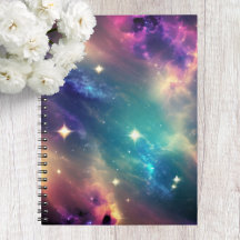 Caderno Galáxia Espaço Exterior