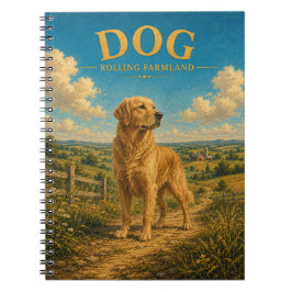 Espiral Caderno GeoSaga de Cachorro Rolando Terras Agrícol