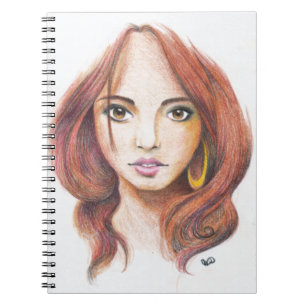 Espiral Caderno Ginger Girl