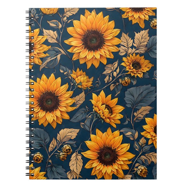 Espiral Caderno Girassol (Frente)