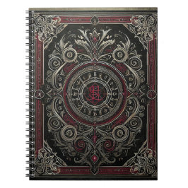 Espiral Caderno gótico