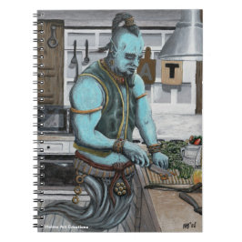Espiral Caderno Gráfico de Magia na Cozinha da Genie Cooki