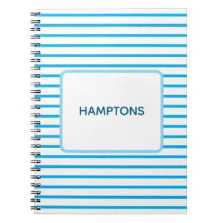 Espiral Caderno Hamptons