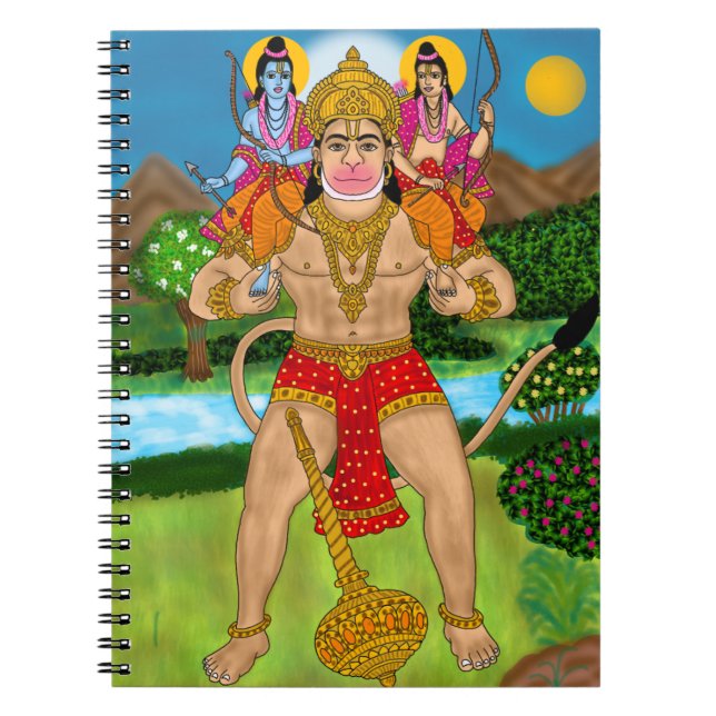 Espiral Caderno Hanuman (Frente)