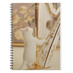 Espiral Caderno – Harpista Gato Caprichoso