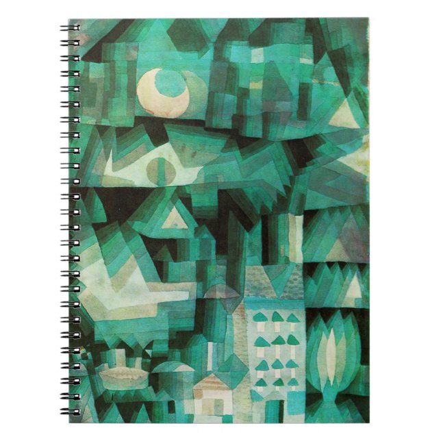 Espiral Caderno ideal da cidade de Paul Klee (Frente)