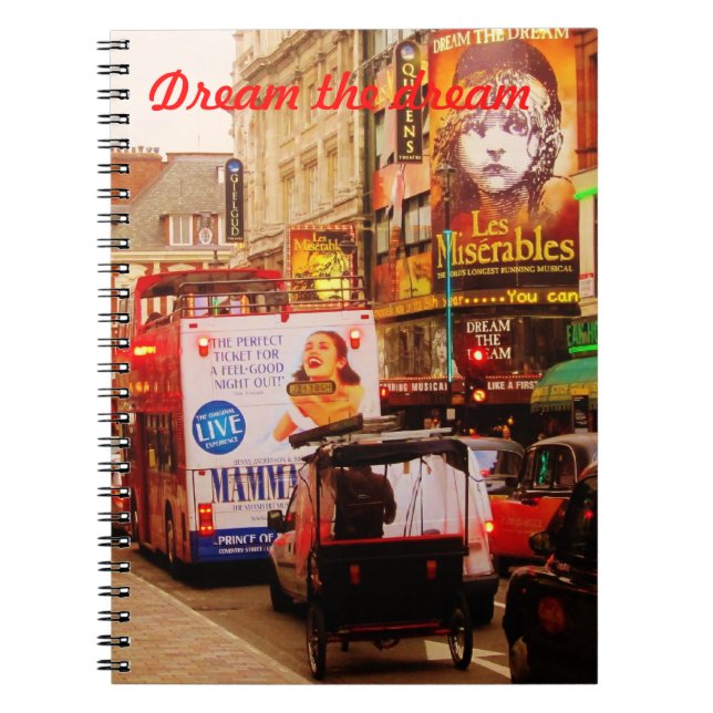 Espiral Caderno ideal de Londres (Frente)