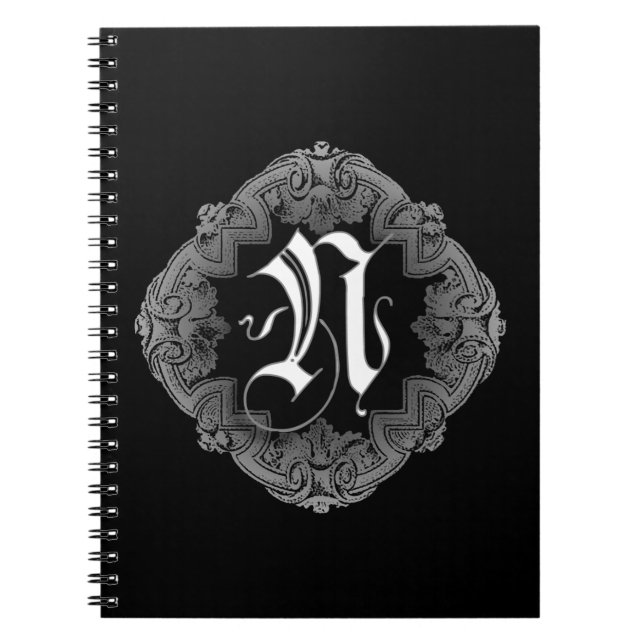 Espiral Caderno Inicial Goth Elegante N (Frente)