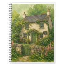 Caderno Inspirado em Cottage Core Caprichoso