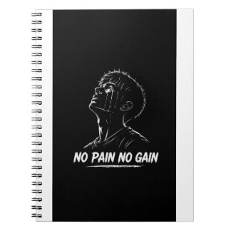 Espiral Caderno Inspirador Sem Dor Sem Ganho