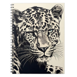Espiral Caderno Jornal Leopardo