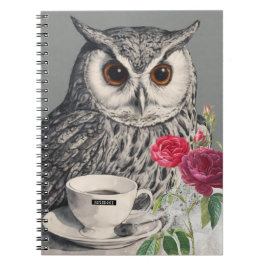 Espiral Caderno Journal Coruja Grande