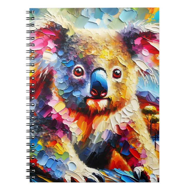 Espiral Caderno Koala Espectro (Frente)