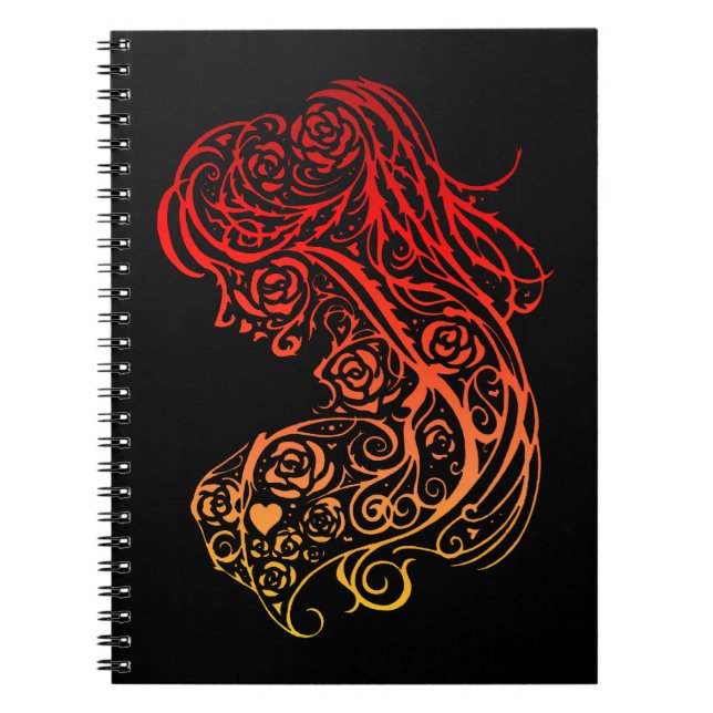 Espiral Caderno Lady Lace (Frente)