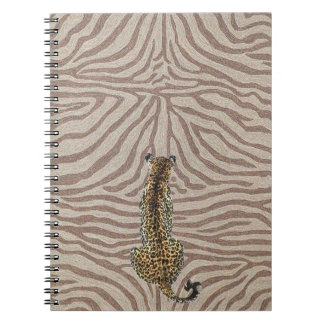 Espiral Caderno Leopardo Foco Selvagem