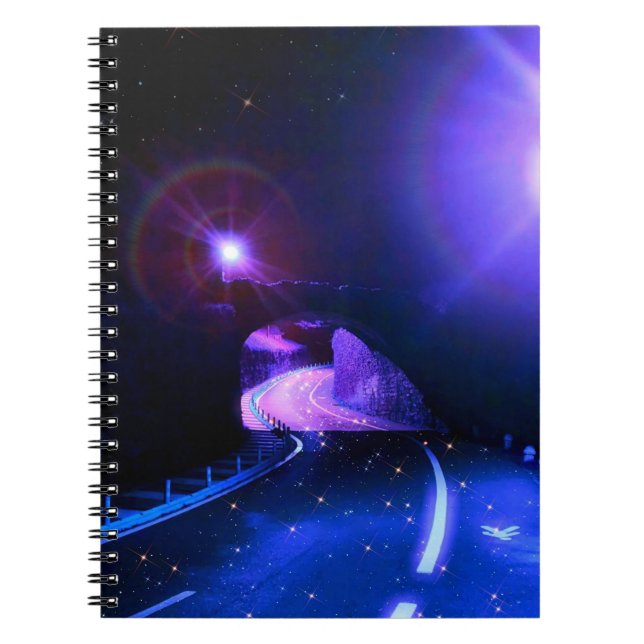 Espiral Caderno Liminal Noturno (Frente)